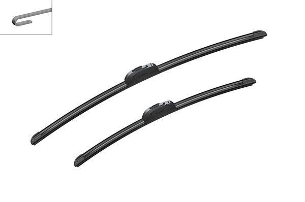 

Комплект щеток стеклоочистителя BOSCH 600мм+475мм (24"+19") 3397118909, AR607S
