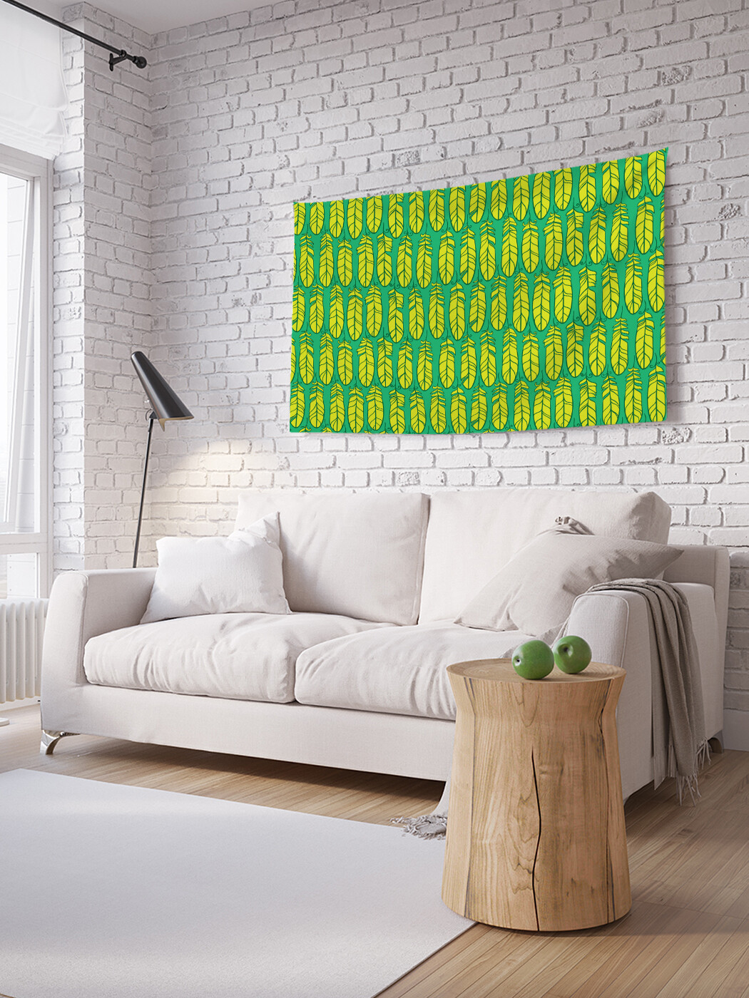 

Горизонтальное фотопанно JoyArty Солнечные перья, из ткани, 100х150 см