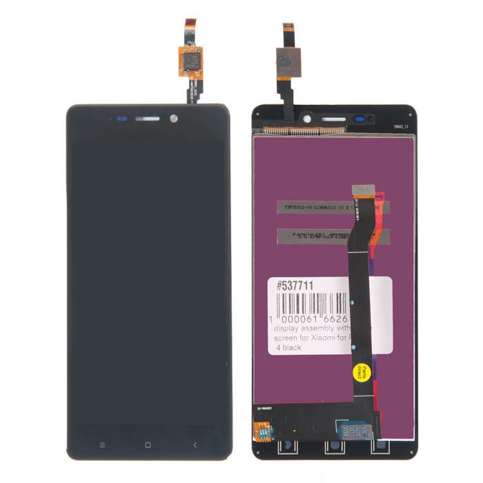 

Дисплей в сборе с тачскрином Rocknparts для Xiaomi Redmi 4, черный