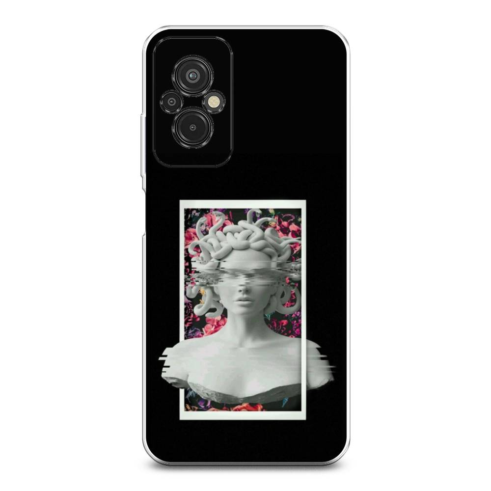 

Чехол на Xiaomi Redmi 11 Prime 4G "Web Punk Медуза Горгона", Черный;серый, 316850-6
