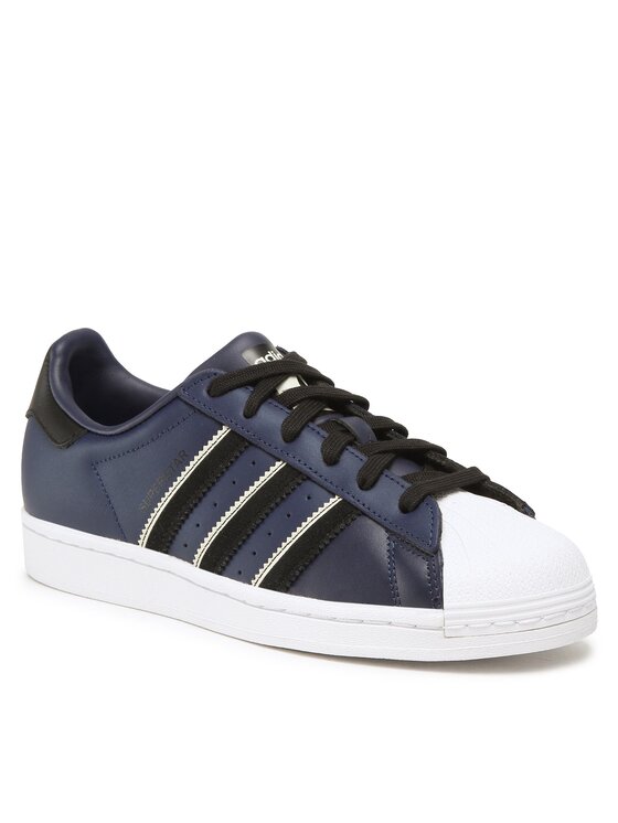 

Кеды мужские Adidas Superstar Shoes HQ2210 синие 46 EU, Синий, Superstar Shoes HQ2210