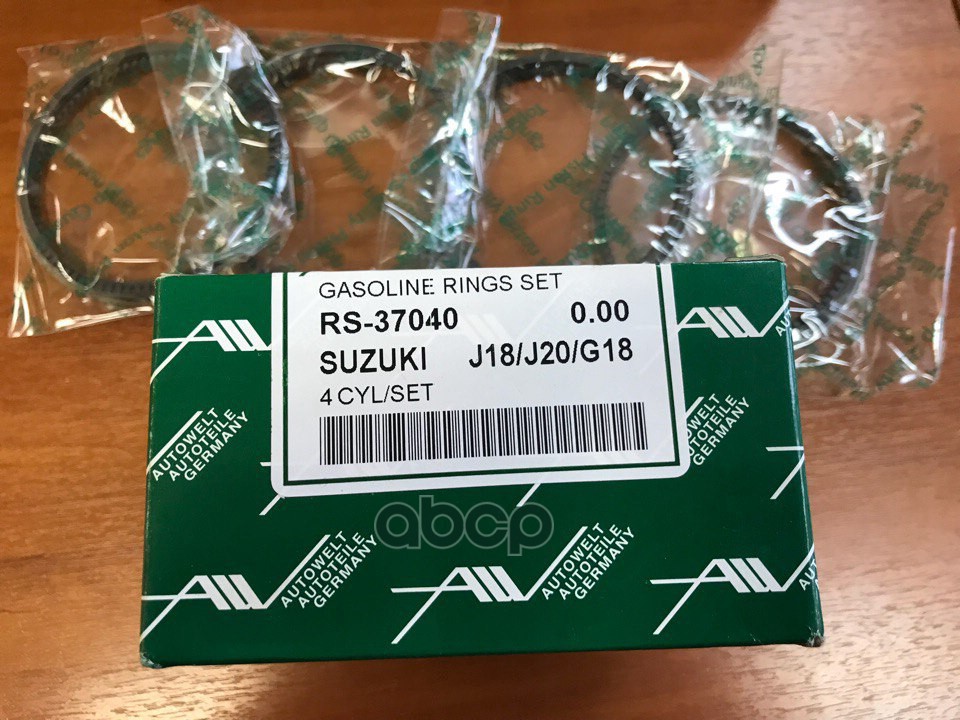 Комплект Колец Sтd Suzuкi J20А 84.00Мм 1.2Х1.5Х2.5 - Rs37040 AUTOWELT rs37040