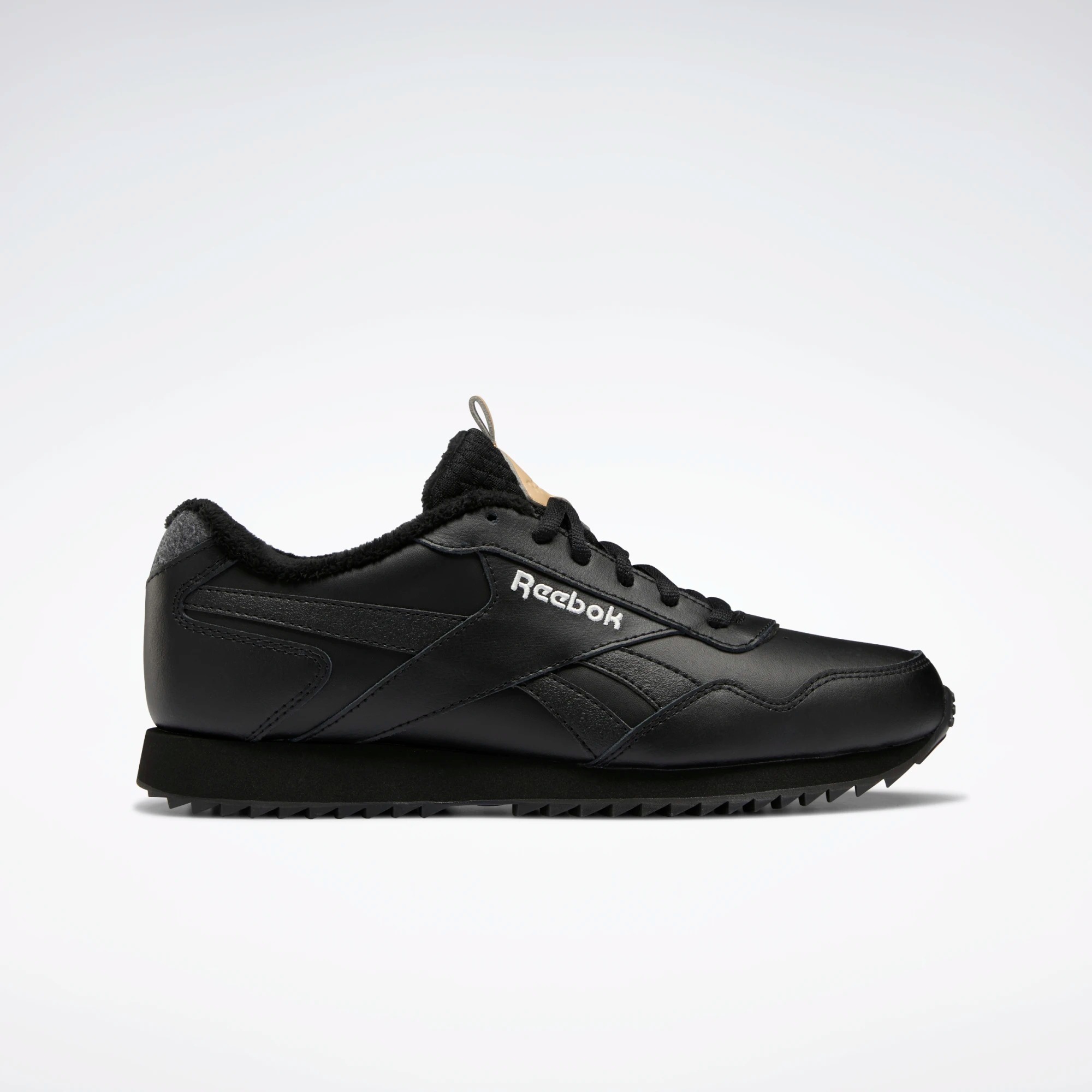 Кроссовки мужские Reebok Royal Glide Ripple Shoes черные 10.5 US