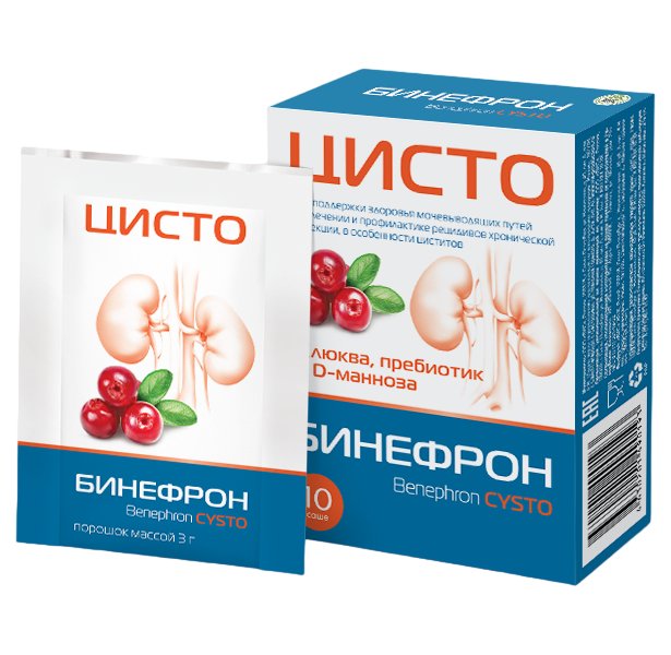 

Бинефрон ЦИСТО, саше 10 шт.