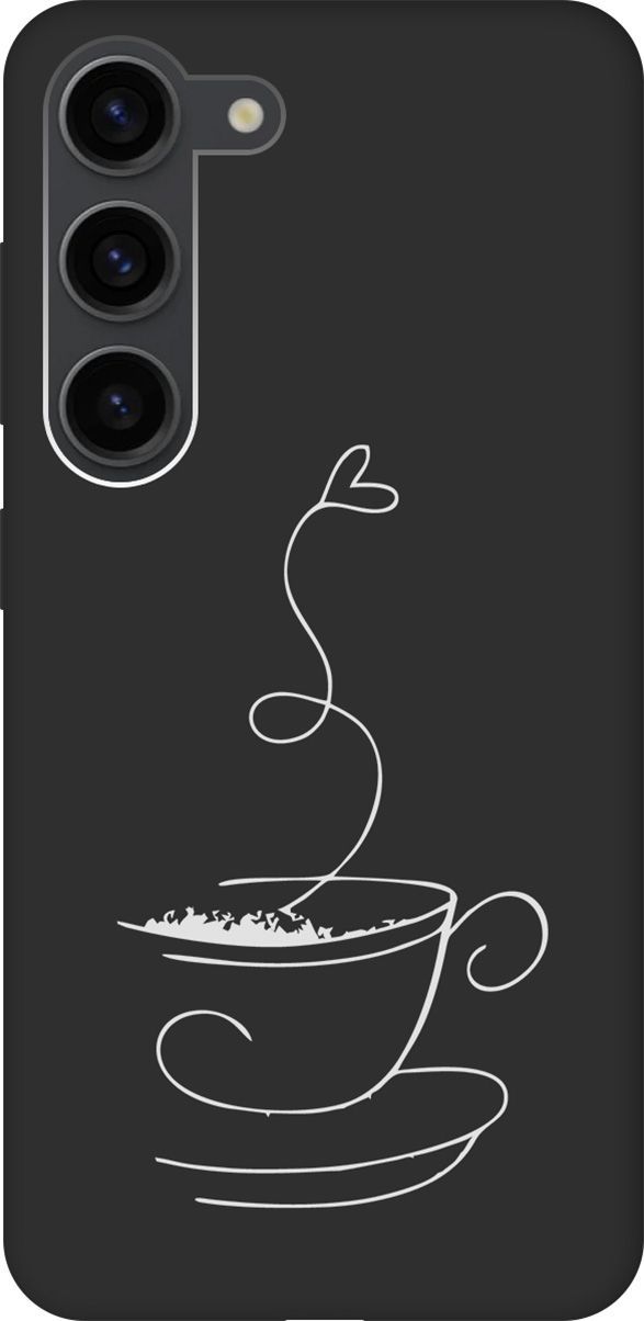 

Чехол на Samsung Galaxy S23 с 3D принтом "Coffee Love W" черный, Черный;белый, 158307