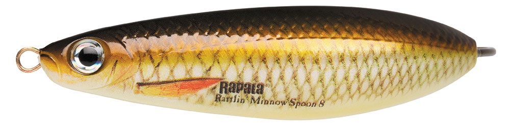 

Незацепляйка RAPALA Rattlin' Minnow Spoon 08 /JP, Разноцветный