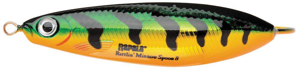 

Незацепляйка RAPALA Rattlin' Minnow Spoon 08 /FLP, Разноцветный