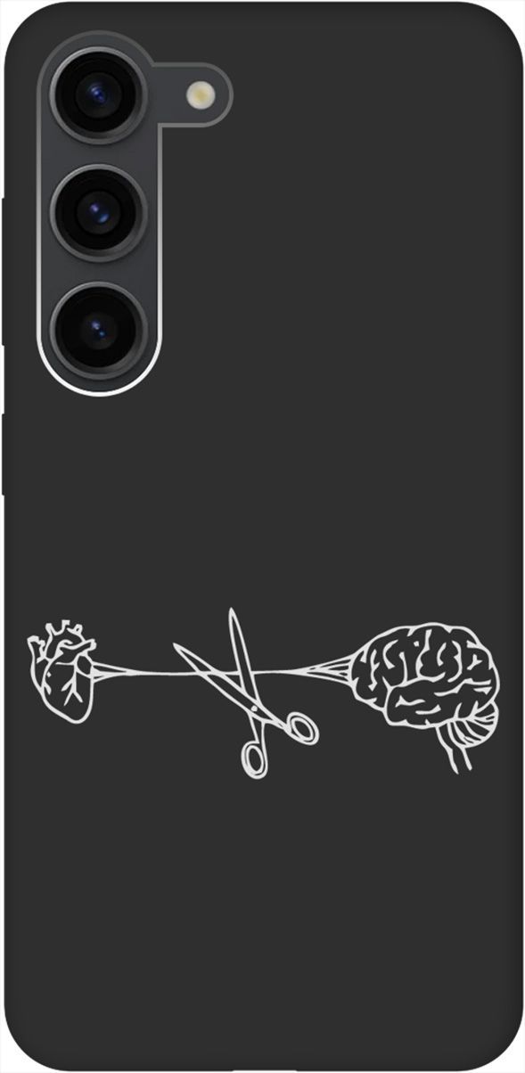 

Чехол на Samsung Galaxy S23 с 3D принтом "Cut It W" черный, Черный;белый, 158307