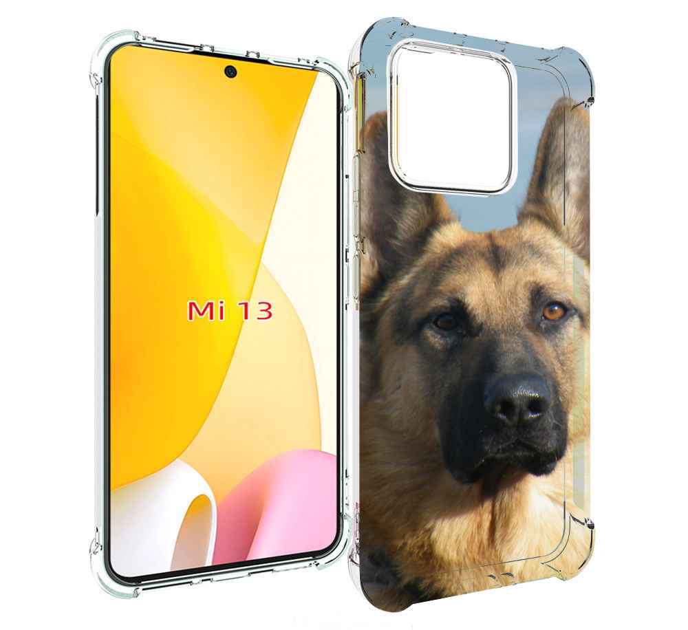

Чехол MyPads немецкая овчарка для Xiaomi 13, Прозрачный, Tocco