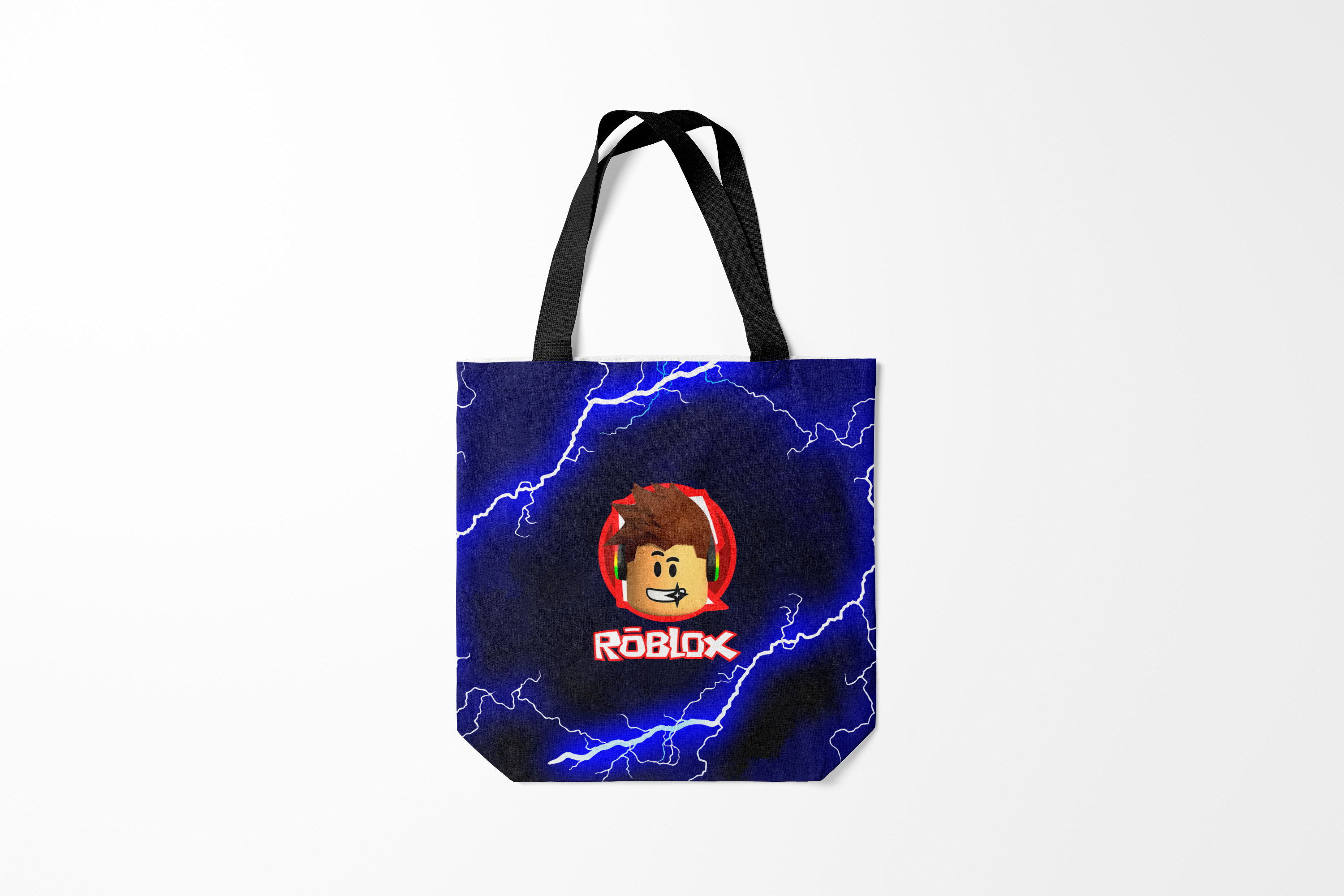 

Сумка шoппер унисекс Burnettie Roblox, синий, Roblox