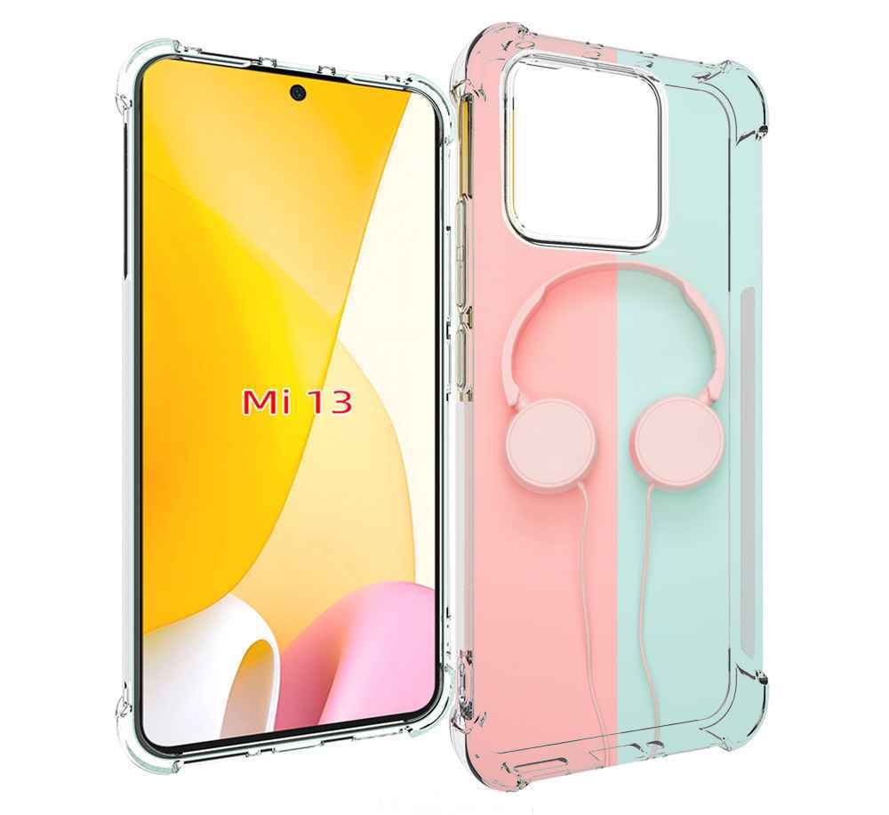 

Чехол MyPads наушники-минимализм для Xiaomi 13, Прозрачный, Tocco
