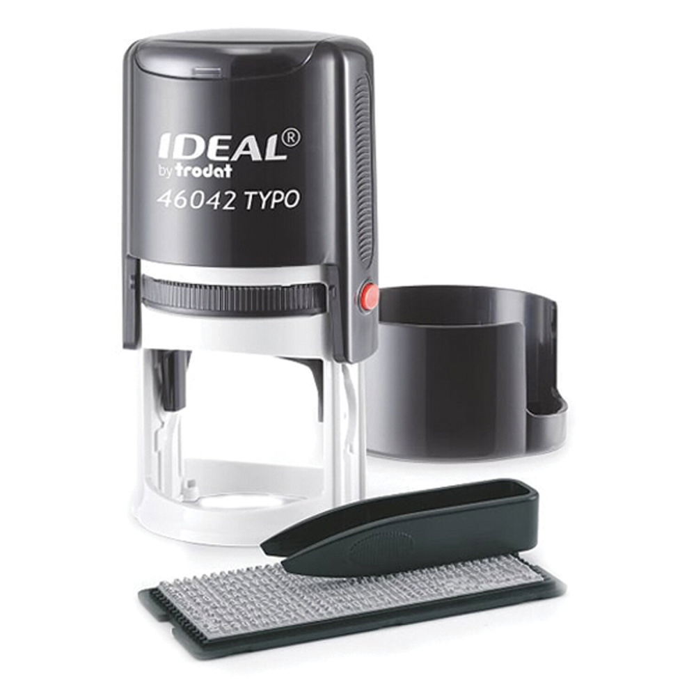 

Печать самонаборная 1,5-круга, оттиск D=42 синий,Trodat Ideal 46042DB-R1,5, 161484
