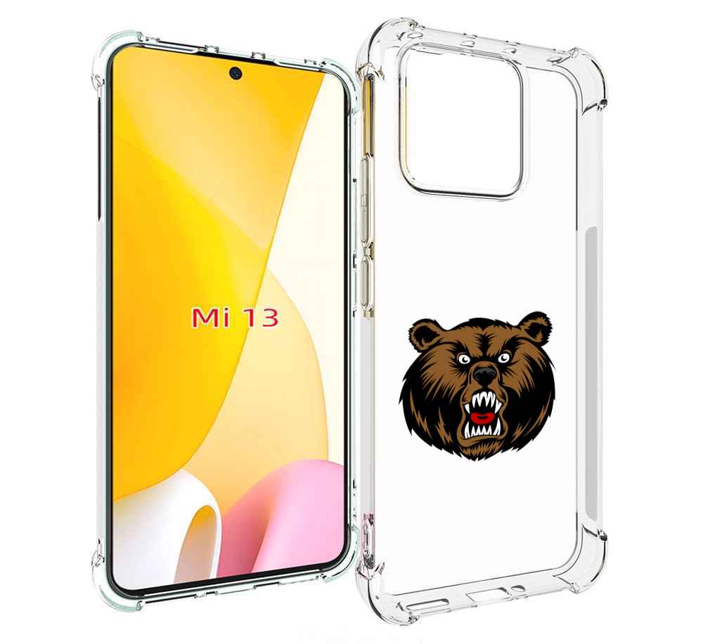 

Чехол MyPads бурый для Xiaomi 13, Прозрачный, Tocco