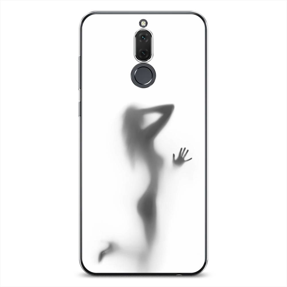 

Чехол Awog на Huawei Nova 2i/Mate 10 Lite "Стекло в душе", Белый;серый;черный, 6120550-7