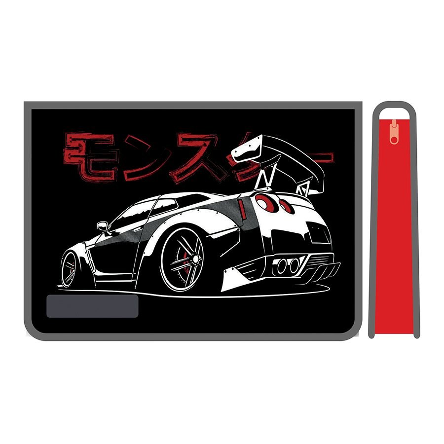 Папка для труда Пчёлка А4 Черное авто