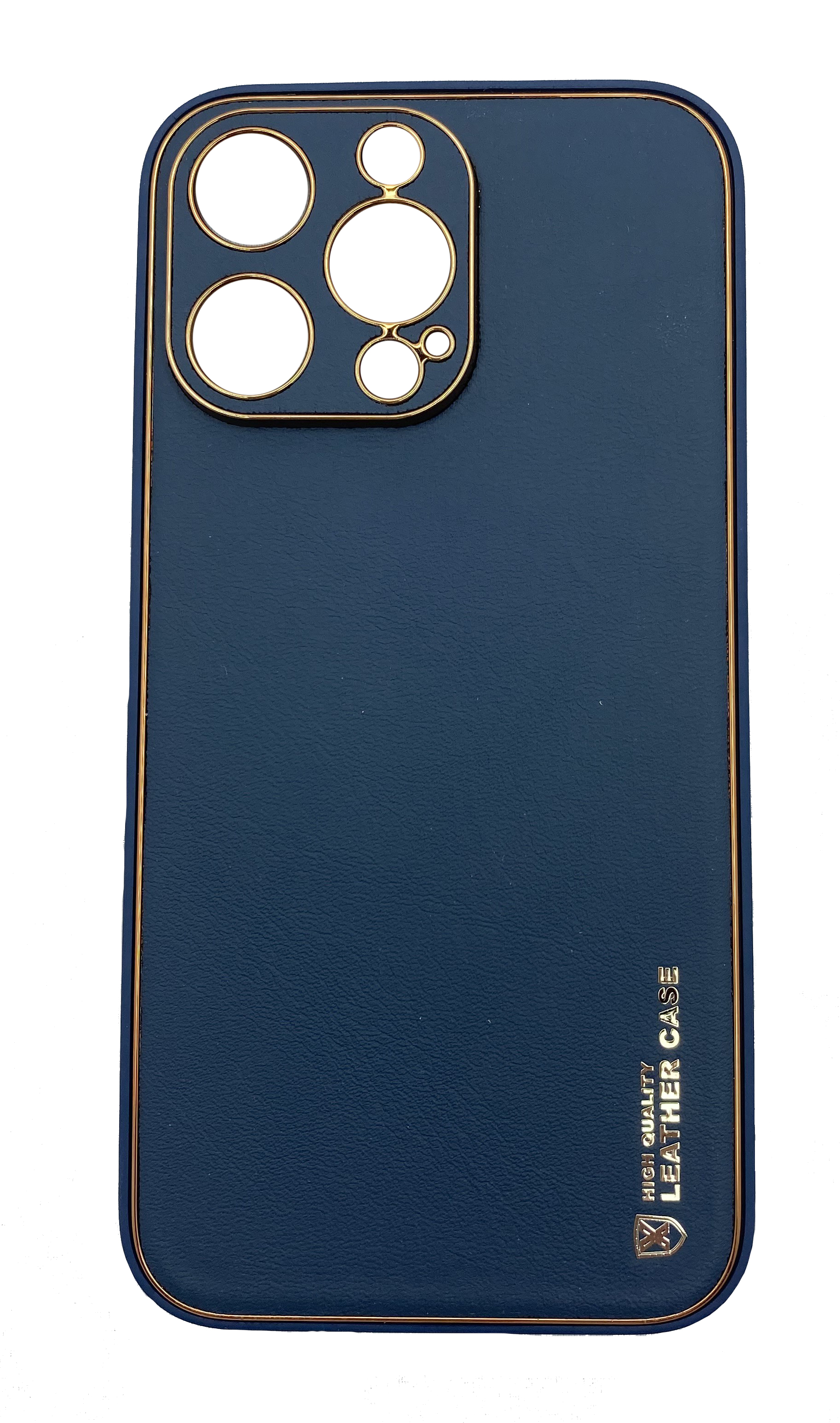 

Чехол силиконовый для IPhone 12 Pro (6.1), Graceful Leather series, Hoco, синий