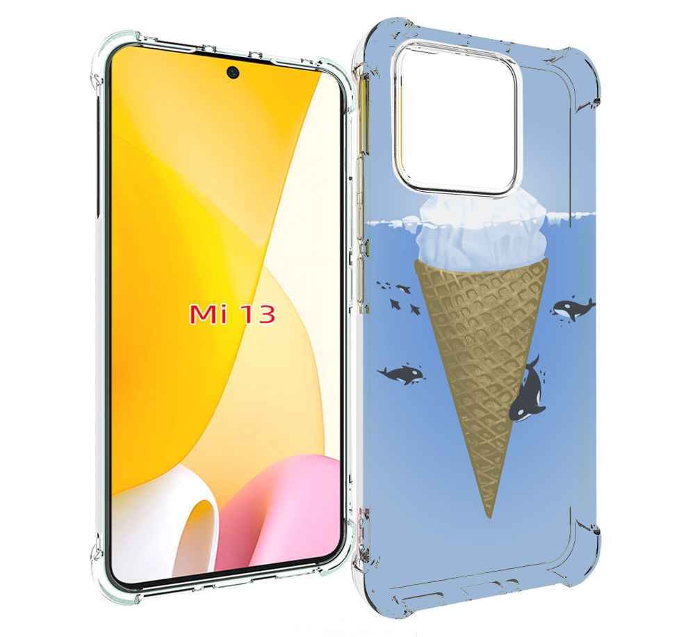 

Чехол MyPads мороженное-у-косаток для Xiaomi 13, Прозрачный, Tocco