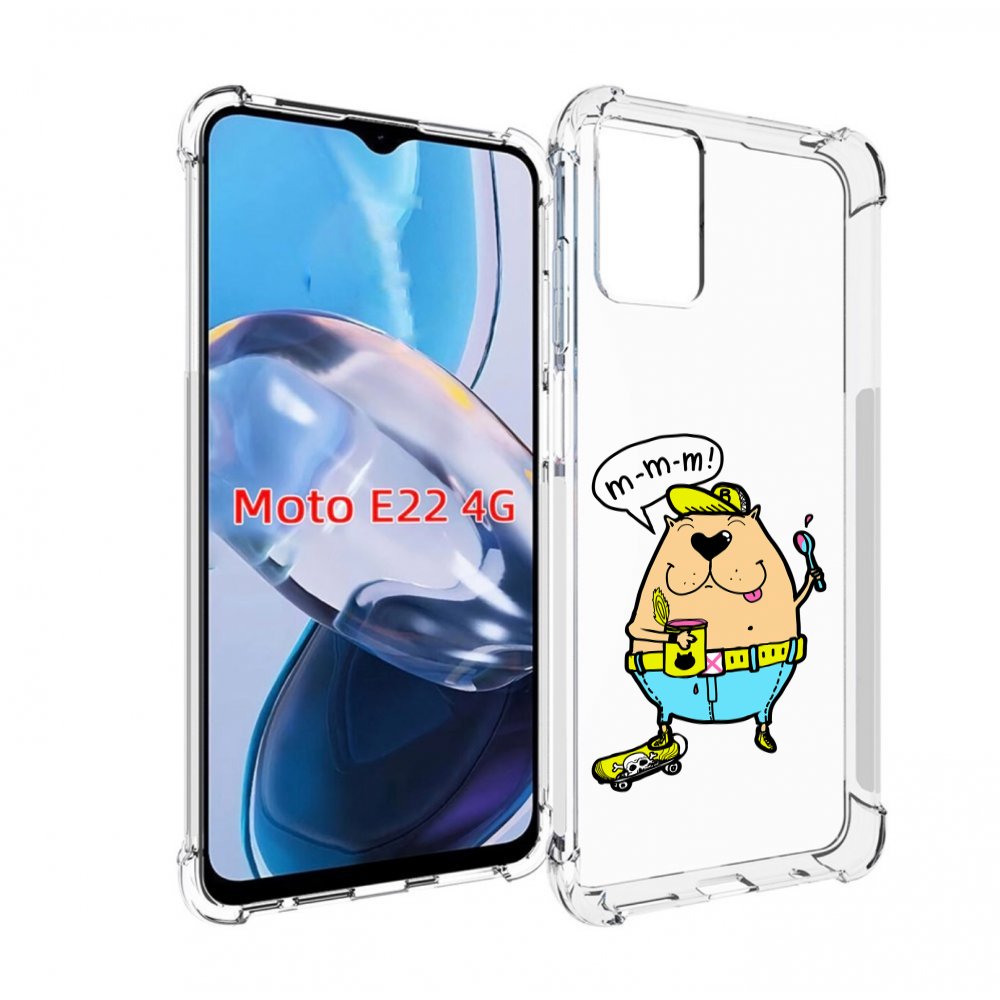 

Чехол MyPads Бобр для Motorola Moto E22 4G / E22i 4G, Прозрачный, Tocco