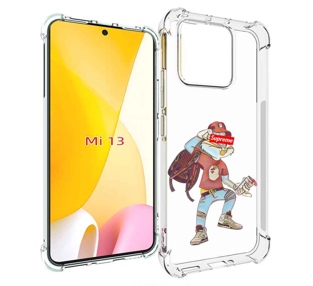 

Чехол MyPads моднявый-заяц детский для Xiaomi 13, Прозрачный, Tocco