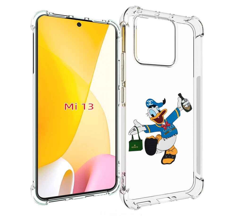 

Чехол MyPads модный-дональд-дак для Xiaomi 13, Прозрачный, Tocco