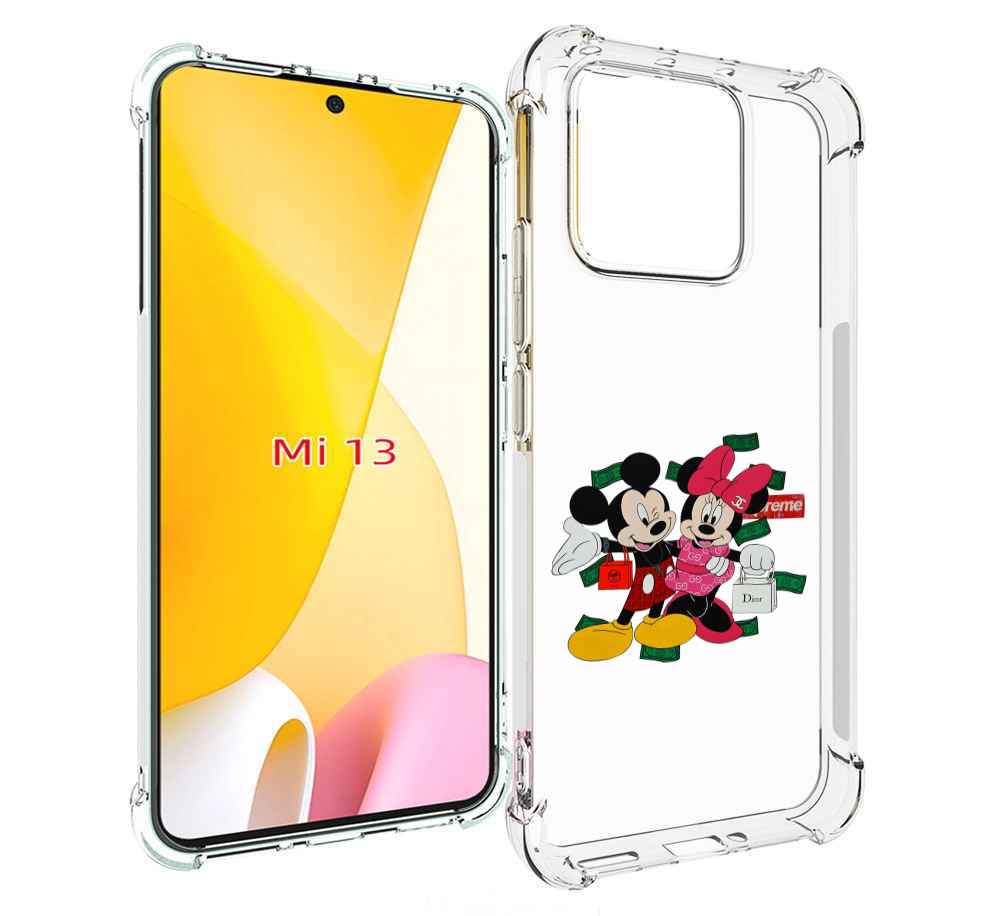 

Чехол MyPads модные-микки-маус детский для Xiaomi 13, Прозрачный, Tocco