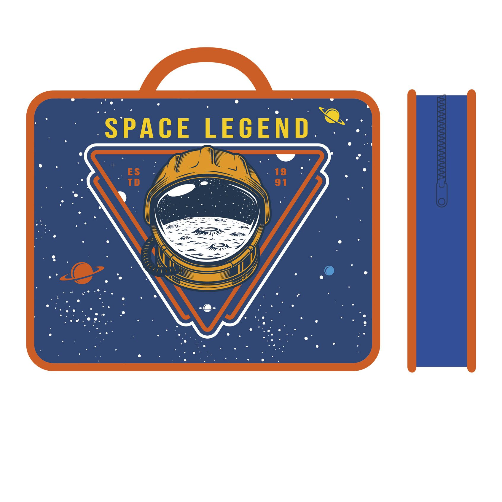 Сумка с ручками Пчёлка А4 пластиковая Космознак