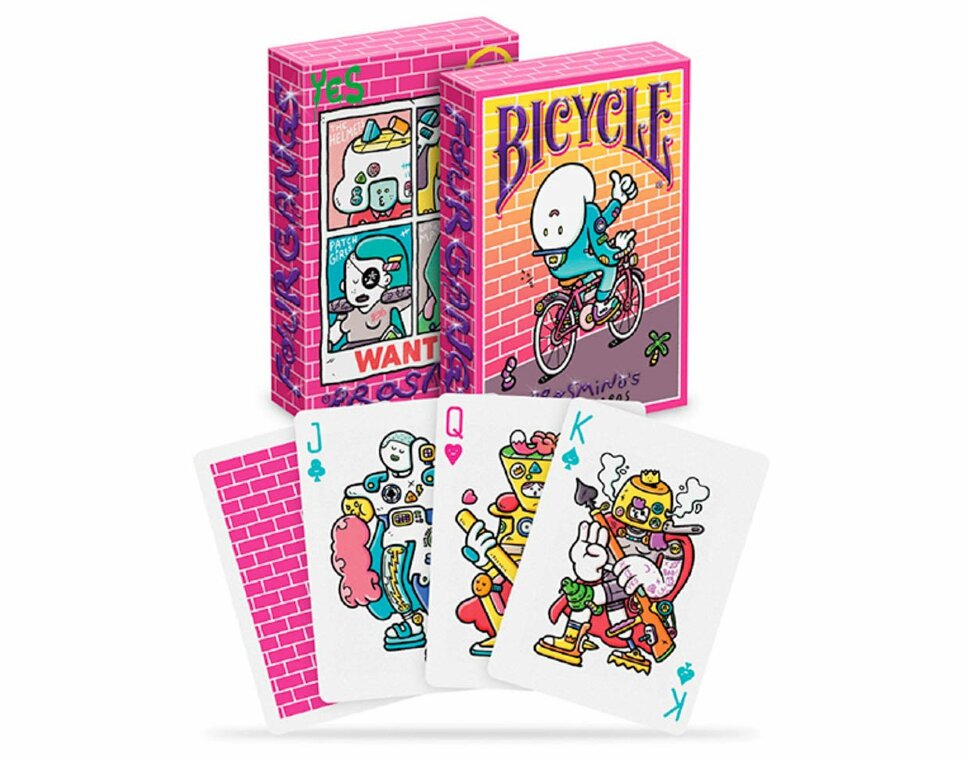 фото Игральные карты bicycle brosmind four gangs