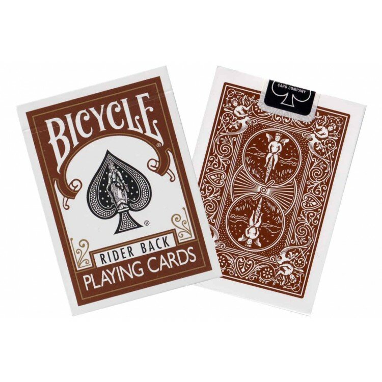 

Игральные карты Bicycle Standard Brown, коричневые, Bicycle Standard Brown, коричневые