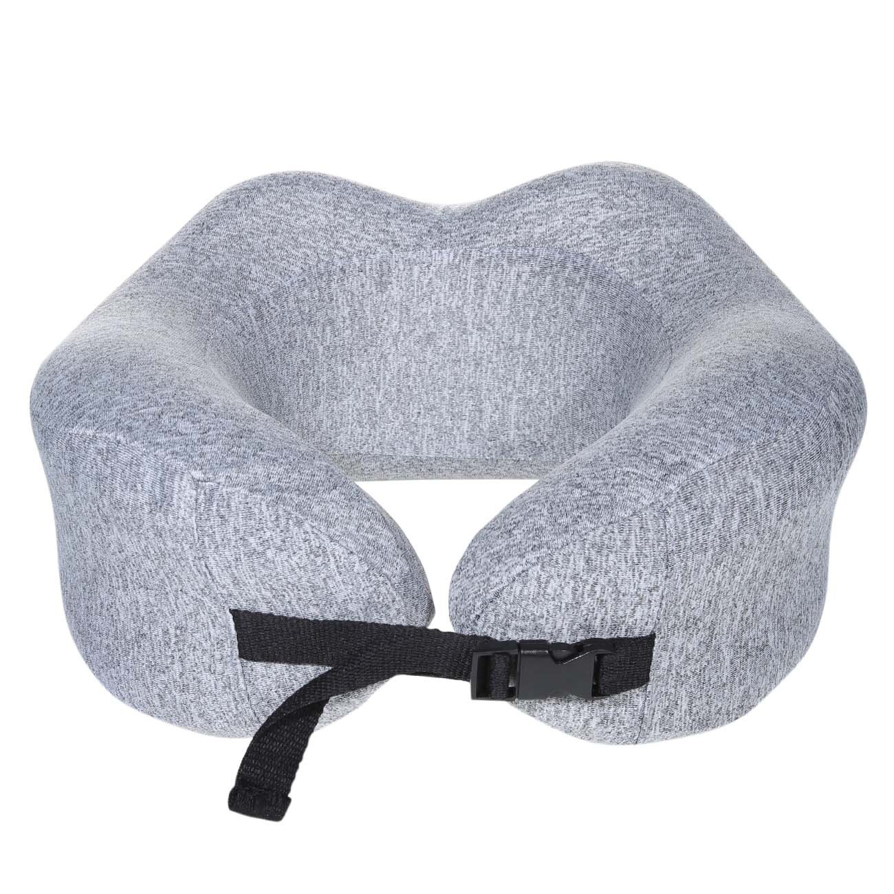 Подушка для путешествия Kuchenland Travel color, 27 см, серая