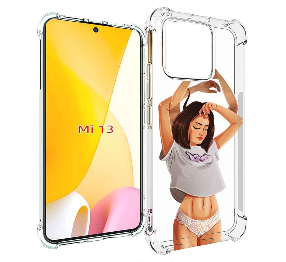 

Чехол MyPads много-рук женский для Xiaomi 13, Прозрачный, Tocco