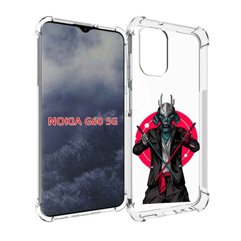 

Чехол MyPads якудза с катанами для Nokia G60 5G, Прозрачный, Tocco