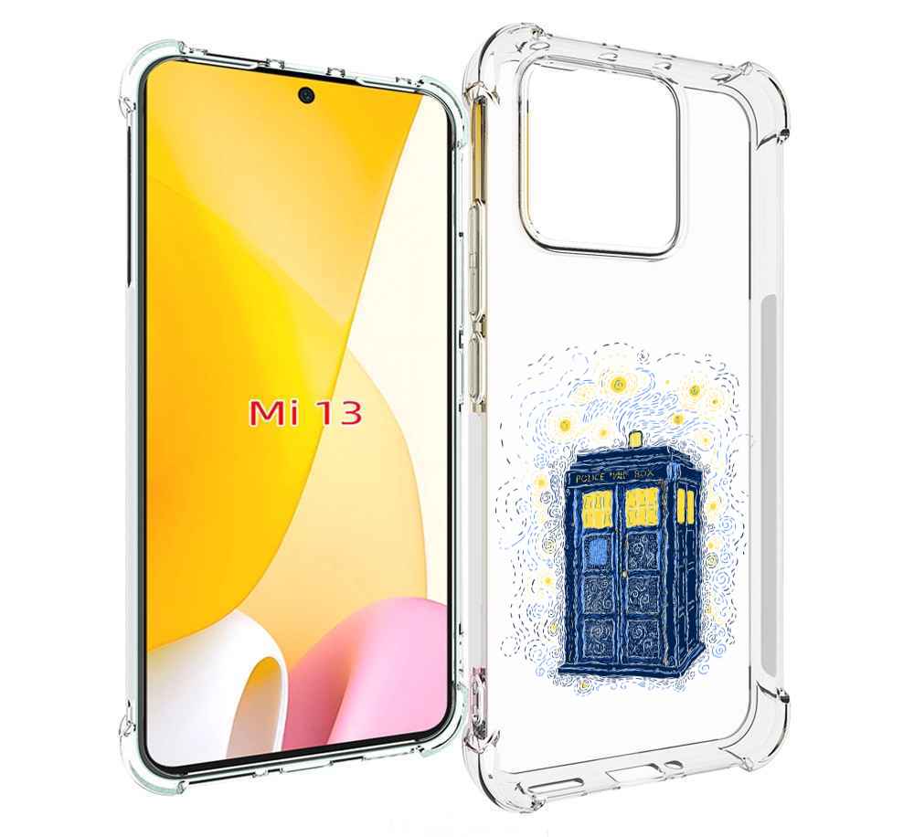 

Чехол MyPads будка рисунок для Xiaomi 13, Прозрачный, Tocco