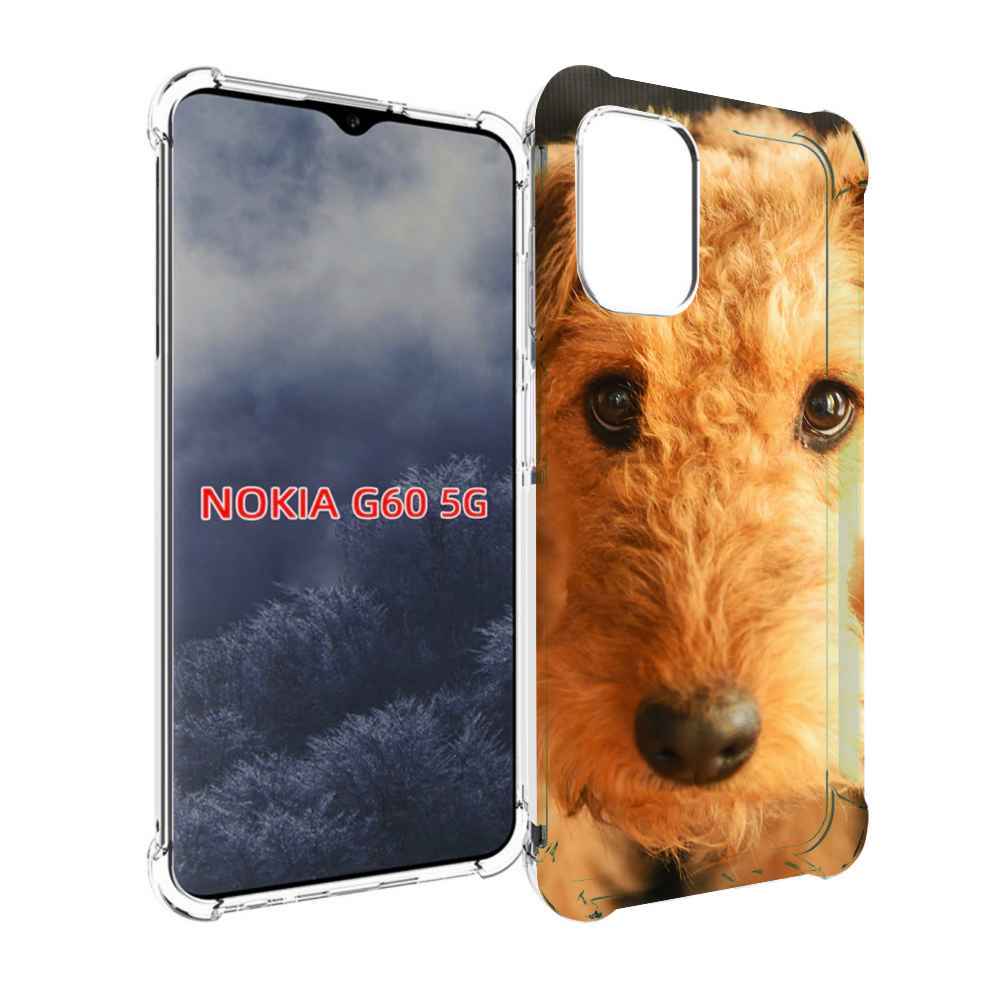 Чехол MyPads эрдельтерьер для Nokia G60 5G