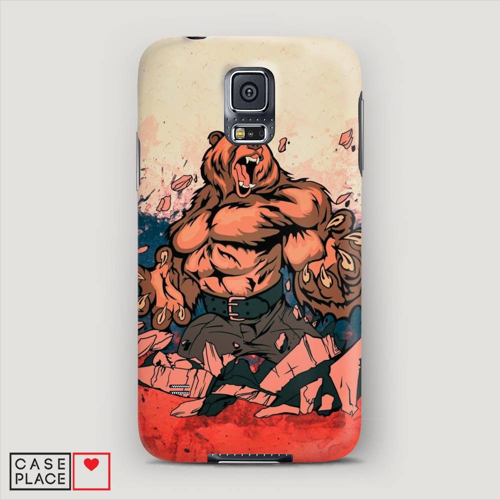 

Чехол Awog "Медведь с флагом РФ" для Samsung Galaxy S5 mini, 24220-1
