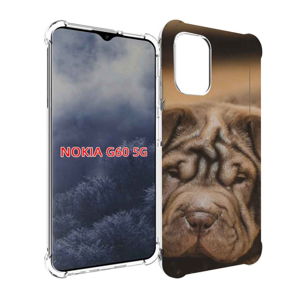 Чехол MyPads шарпеи? для Nokia G60 5G