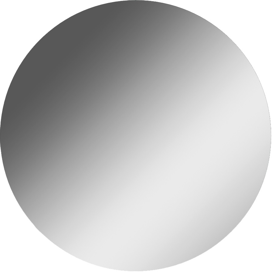 

Зеркало круглое Sansa Mirror Moon 70, Серебристый, Moon