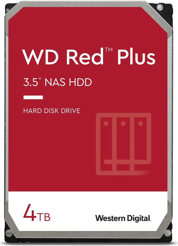 Жесткий диск WD WD Red Plus 4 ТБ (WD40EFPX)