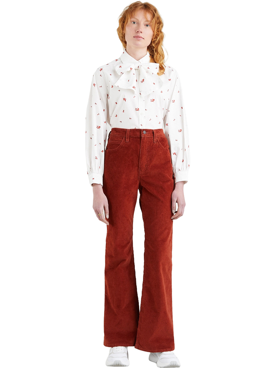 Джинсы женские Levis A0899-0006 бордовые 31/34