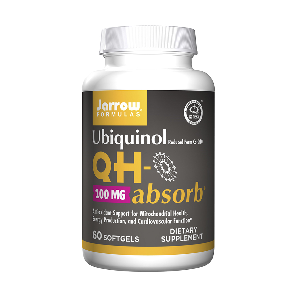 фото Коэнзим q10 в форме убихинол jarrow formulas ubiquinol qh-absorb 100 мг 60 шт.