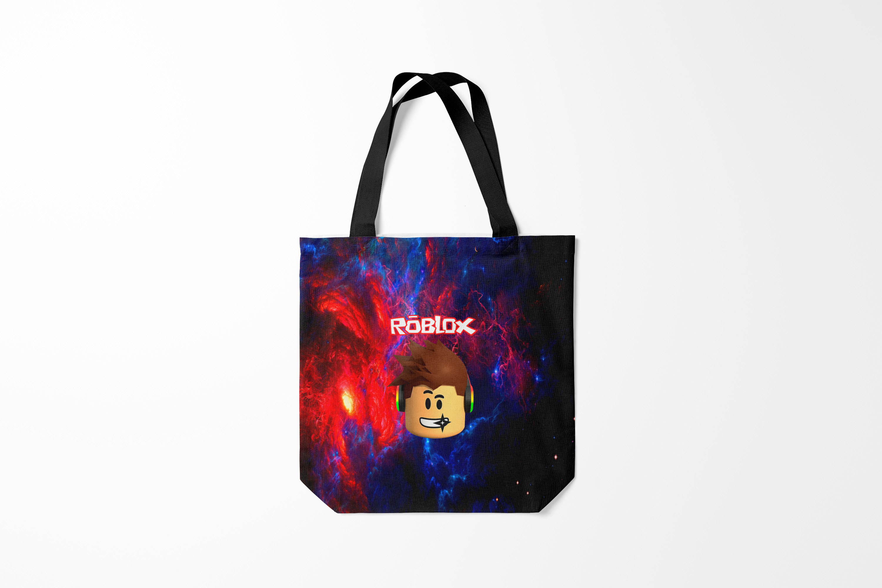 

Сумка шoппер унисекс Burnettie Roblox, черный, Roblox
