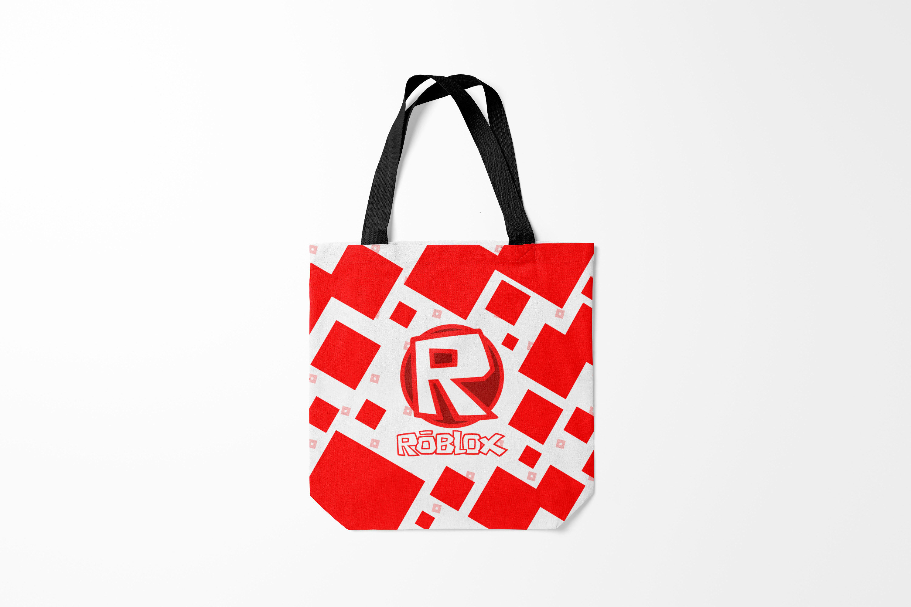 

Сумка шoппер унисекс Burnettie Roblox, черный, Roblox