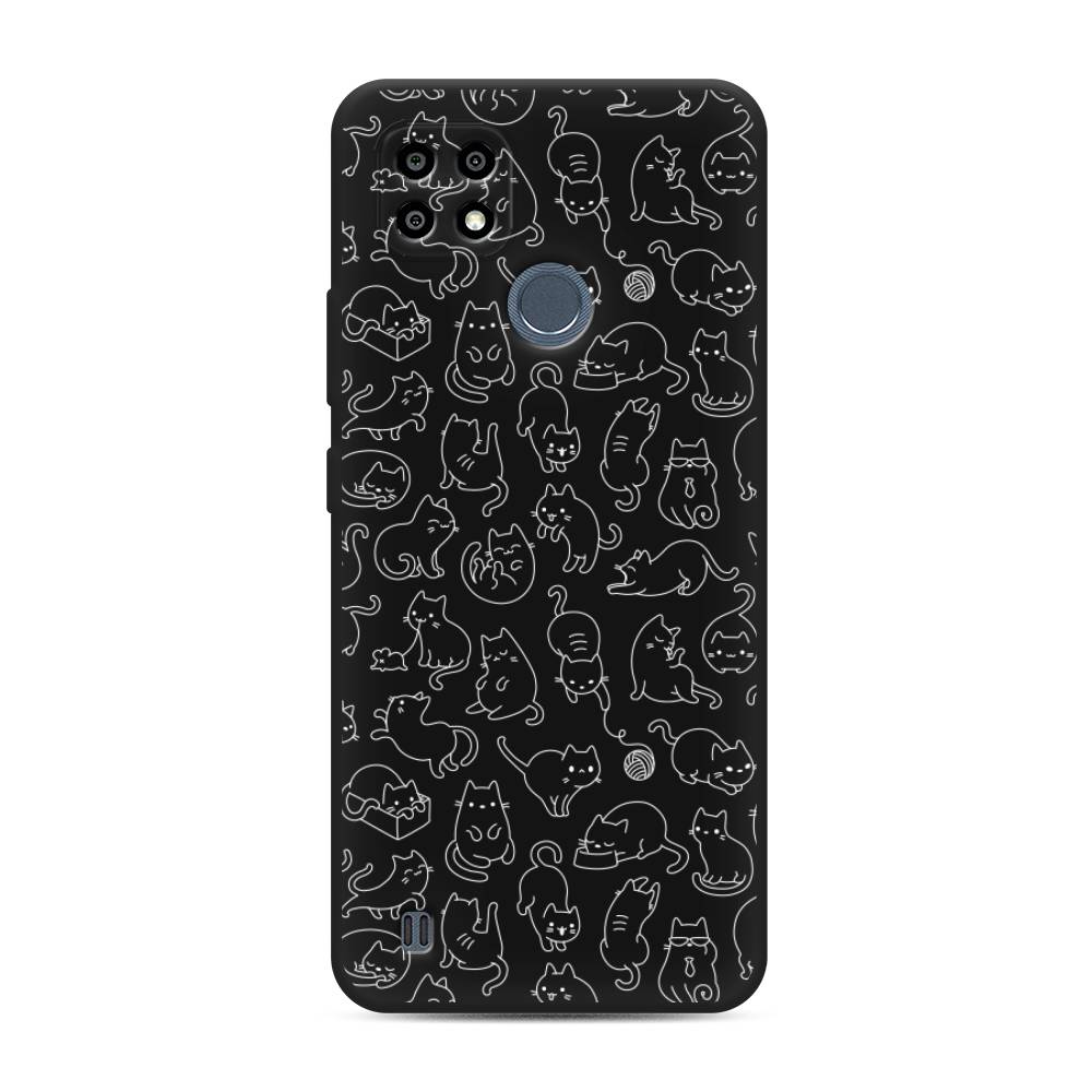 

Чехол Awog на Realme C25Y "Шкодливые котики", 2510952-1