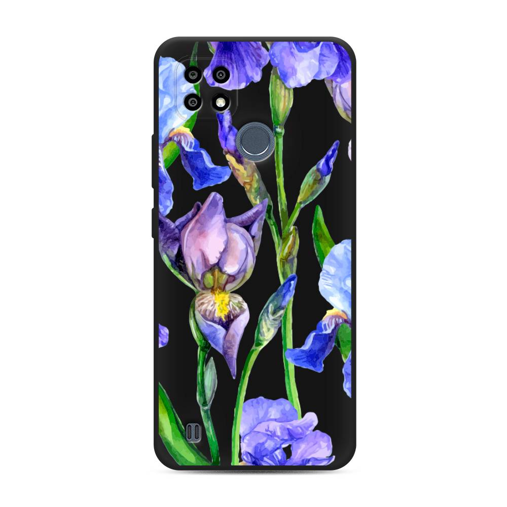 

Чехол Awog на Realme C25Y "Синие ирисы", 2510952-1