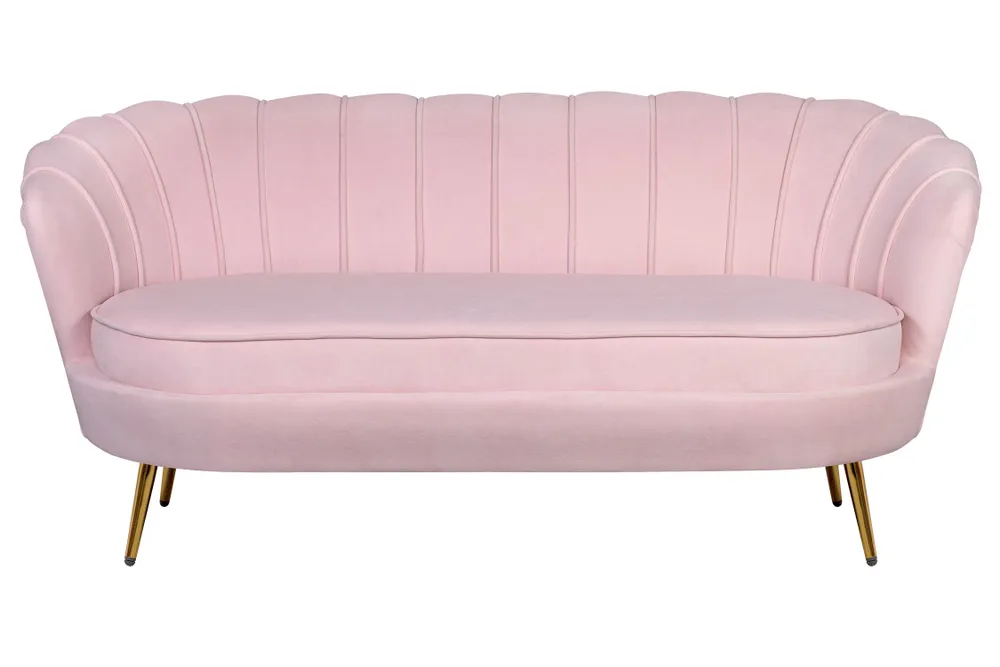 Диван ракушка Mak-interior Pearl triple pink