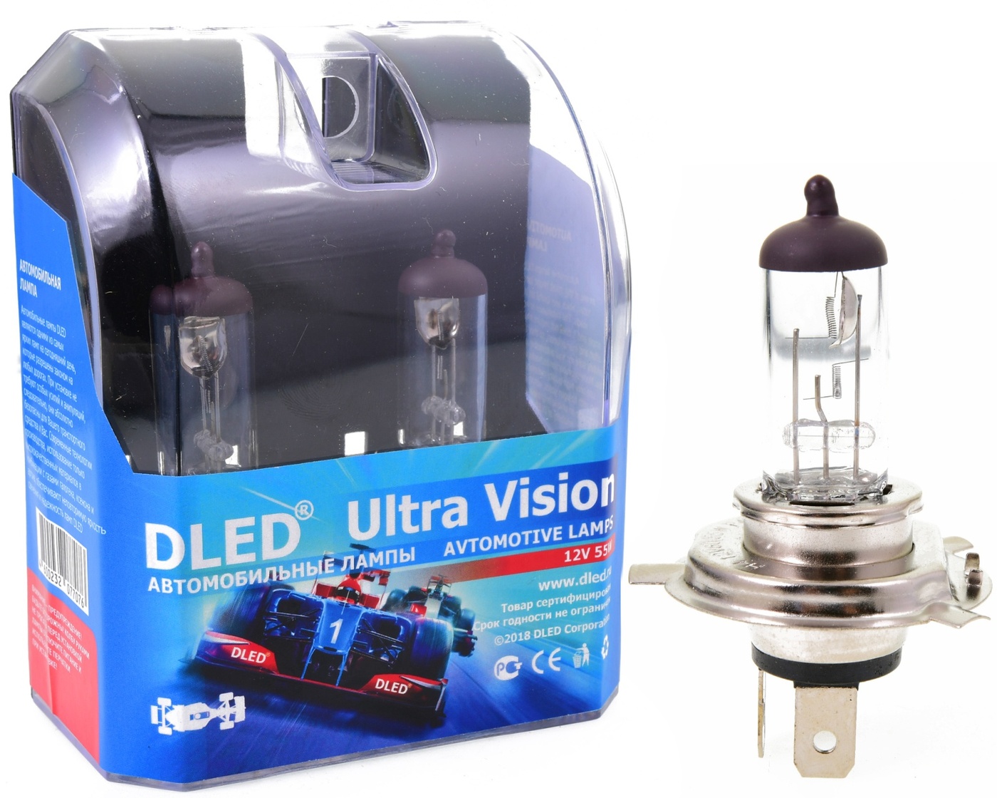 

Автомобильные лампы H4 DLED "Ultra Vision" Standart, H4 DLED "Ultra Vision" Standart