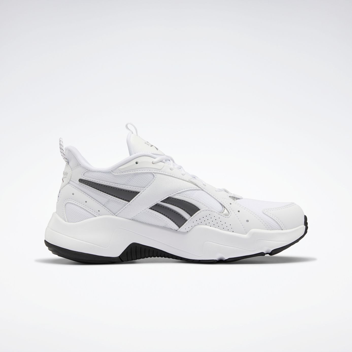 

Кроссовки мужские Reebok Turbo Restyle белые 9.5 US, Белый, TURBO RESTYLE