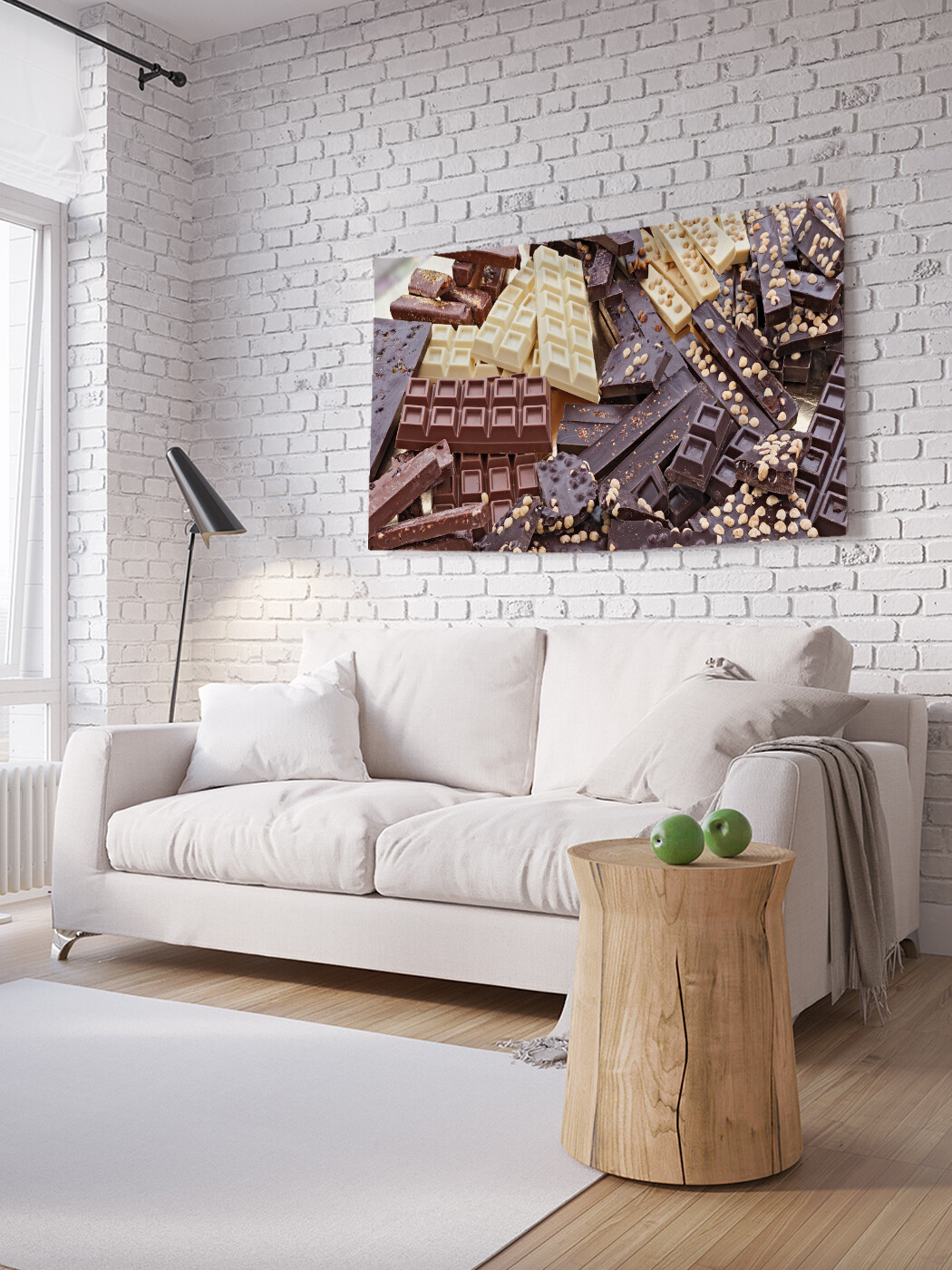 

Горизонтальное фотопанно JoyArty Плитки шоколада, из ткани, 100х150 см