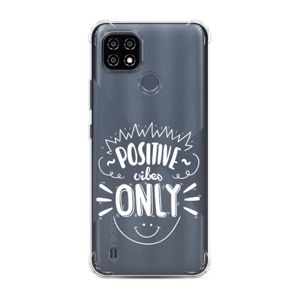 

Чехол Awog на Realme C25Y "Positive vibes only графика", 2510951-1