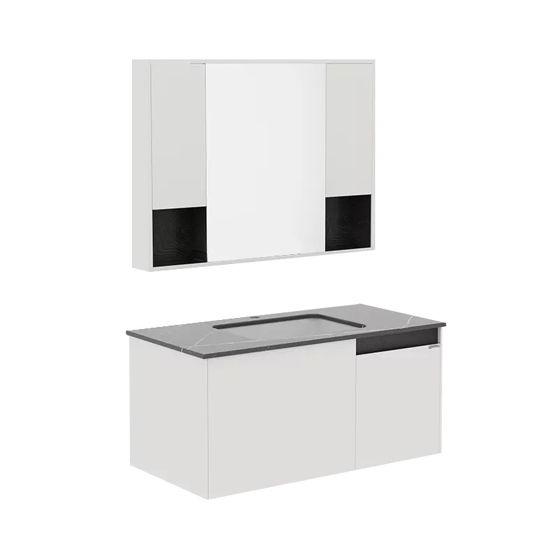фото Комплект мебели для ванной комнаты xiaomi diiib yashi white paint slate bathroom cabinet