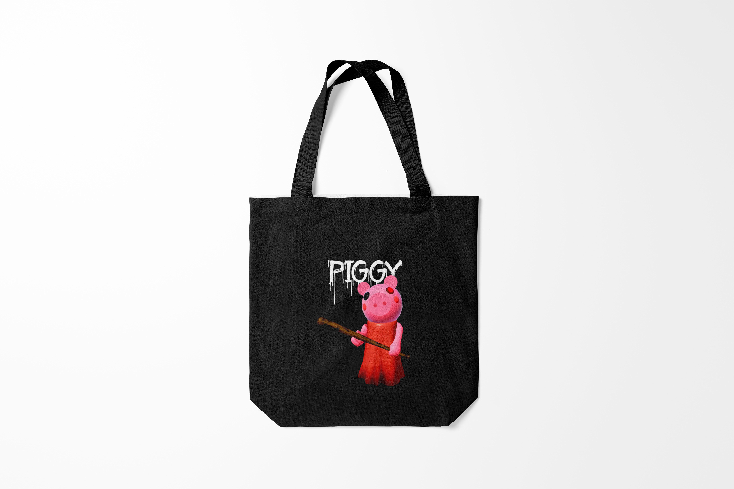 

Сумка шoппер унисекс Burnettie Roblox PIGGY СВИНКА ПИГГИ, черный, Roblox PIGGY СВИНКА ПИГГИ